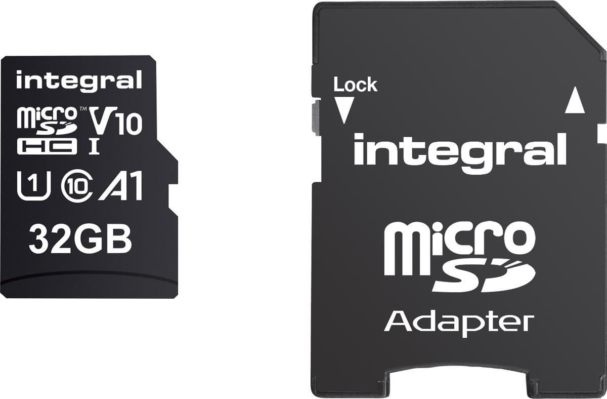 Integral microSDHC geheugenkaart, 32 GB