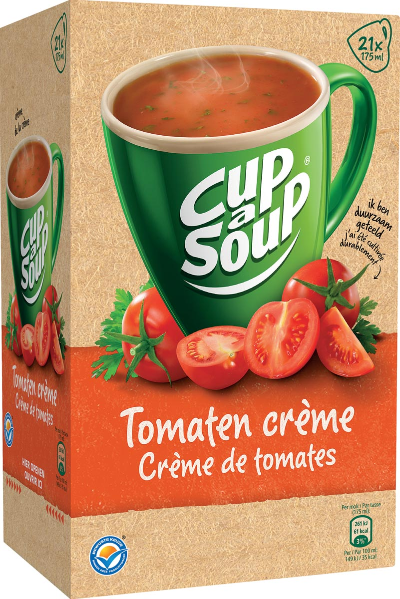 Cup-a-Soup tomaten crème, pak van 21 zakjes