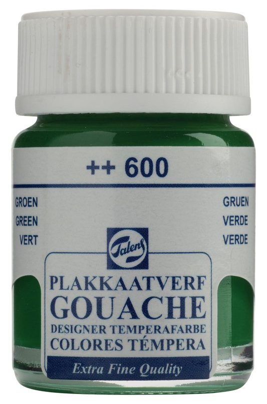 Talens plakkaatverf Extra Fijn flacon van 16 ml, groen