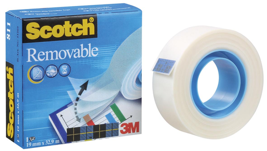 Scotch plakband Magic  Tape Removable