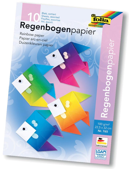 Folia regenboogpapier