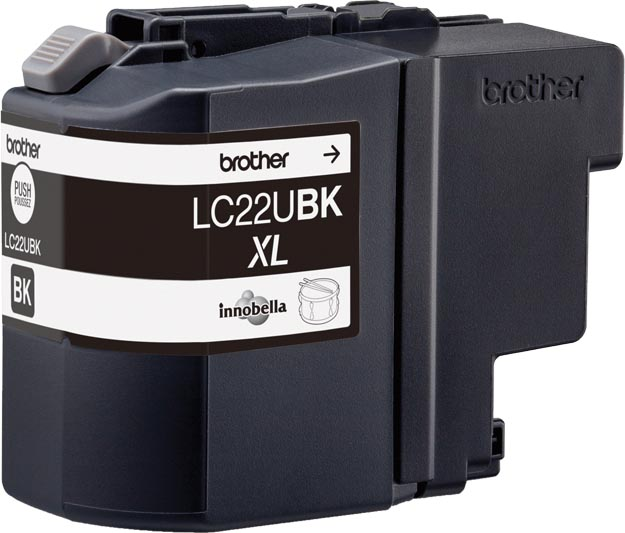 Brother inktcartridge, 2.400 pagina's, OEM LC-22UBK, zwart