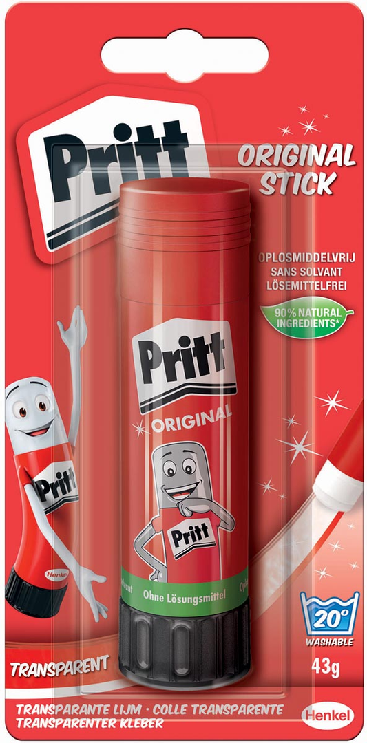 Pritt plakstift 43 g, op blister