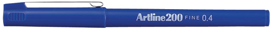 Artline 200 fineliner, blauw