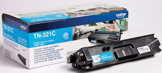 Brother toner, 1.500 pagina's, OEM TN-321C, cyaan