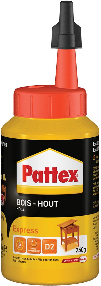 Pattex houtlijm Express, 250 g