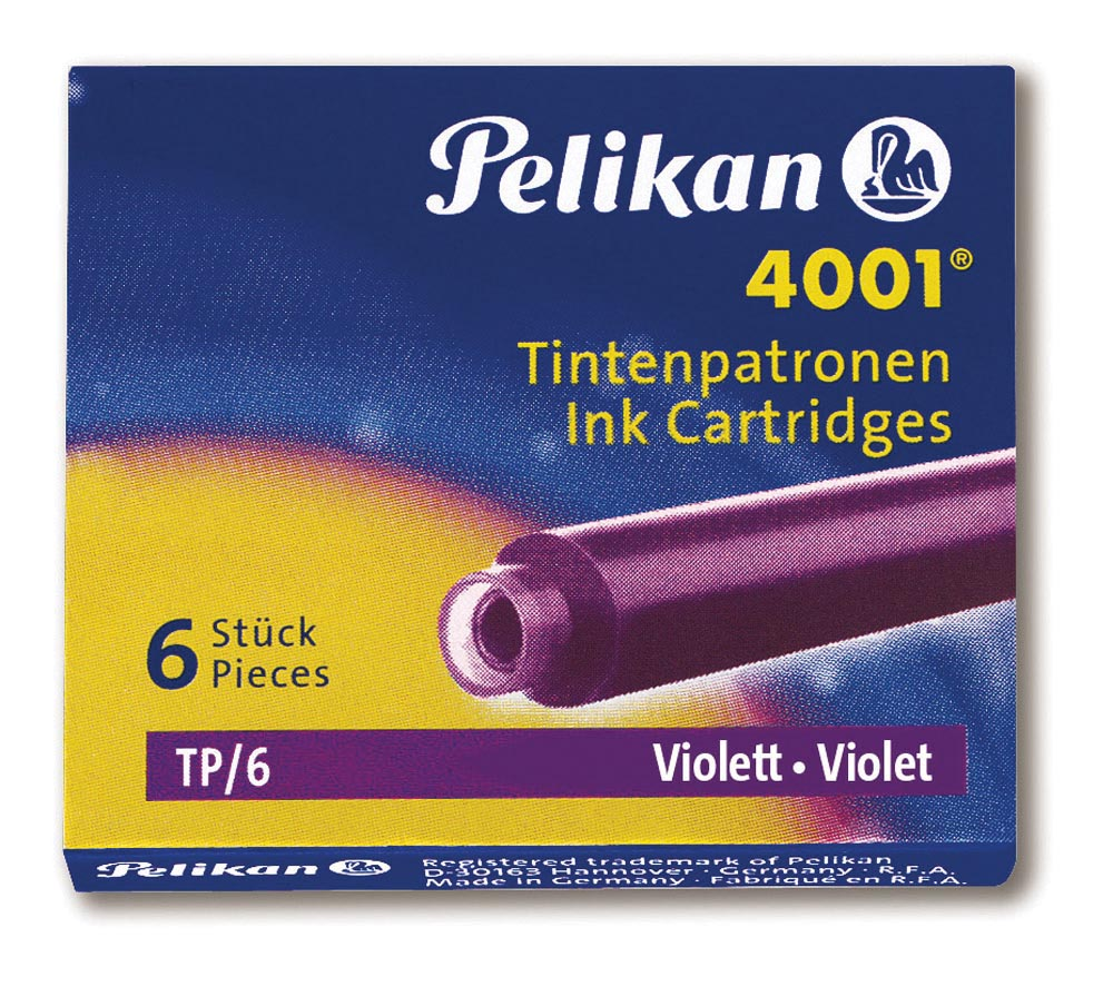 Pelikan inktpatronen 4001 paars