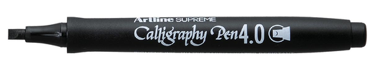 Artline marker Supreme Calligraphy Pen, 4,0 mm, zwart